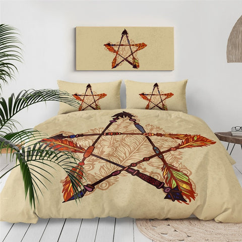 Image of Tribal Arrows Ethnic Bedding Set - Beddingify