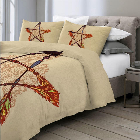Image of Tribal Arrows Ethnic Comforter Set - Beddingify