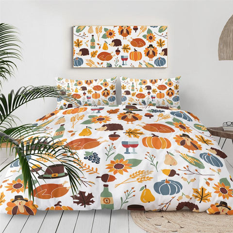 Image of Party Food Comforter Set - Beddingify