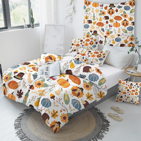 Image of Party Food Comforter Set - Beddingify