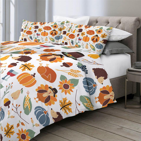 Image of Party Food Comforter Set - Beddingify