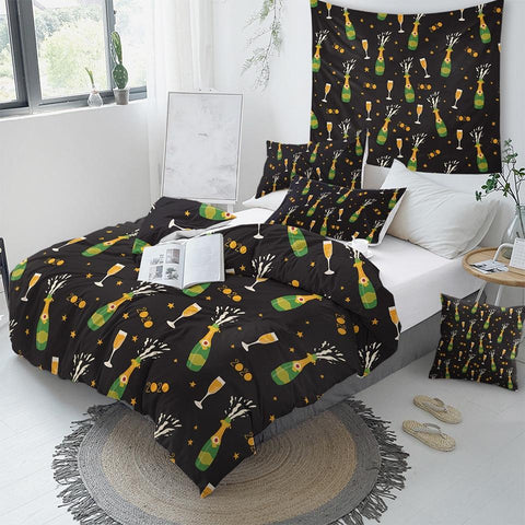 Image of Wine Comforter Set - Beddingify