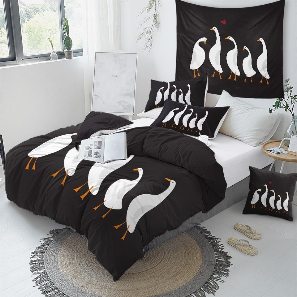 Goose Family Comforter Set - Beddingify