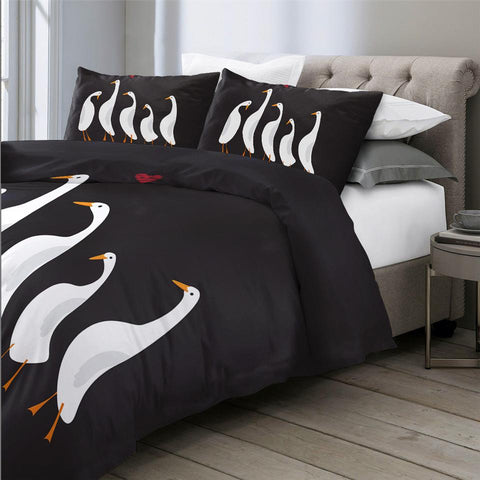 Image of Goose Family Comforter Set - Beddingify