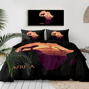 African Lion Comforter Set - Beddingify