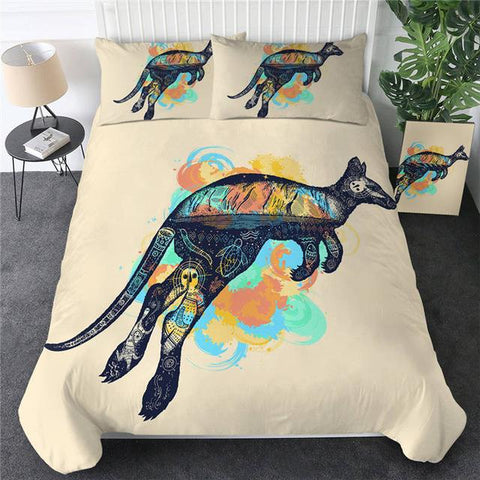 Image of Kangaroo Comforter Set - Beddingify