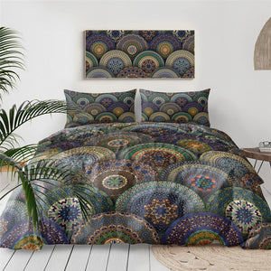Mandala Indigo Comforter Set - Beddingify