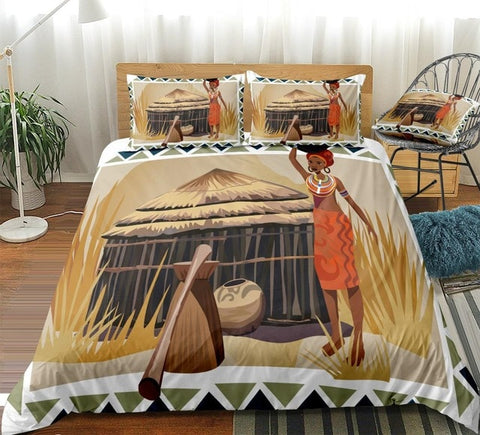 Image of African Wife Bedding Set - Beddingify