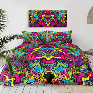 Psychedelic Comforter Set - Beddingify