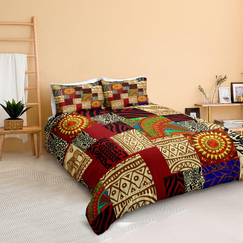 Image of African Pattern Comforter Set - Beddingify