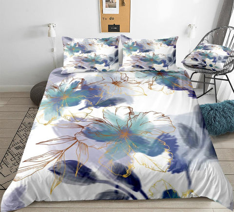 Image of Beautiful Flowers Bedding Set - Beddingify