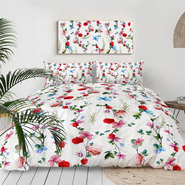 Floral Themed Comforter Set - Beddingify