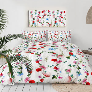 Floral Themed Bedding Set - Beddingify