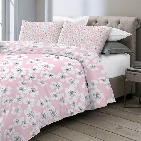 Image of Sakura Flowers Bedding Set - Beddingify