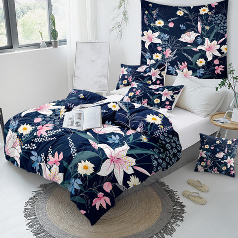 Image of Orchid Flowers Bedding Set - Beddingify