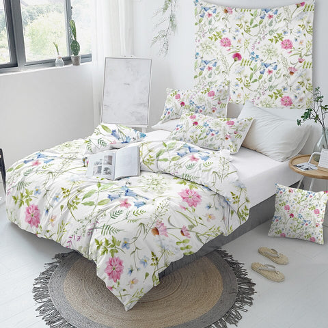 Image of Adorable Flower Bedding Set - Beddingify
