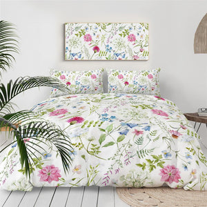 Adorable Flower Comforter Set - Beddingify