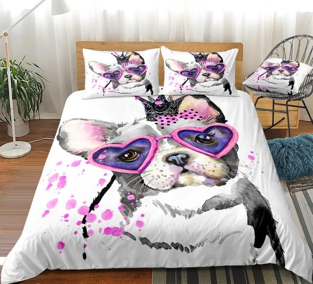 Cute Dog Comforter Set - Beddingify