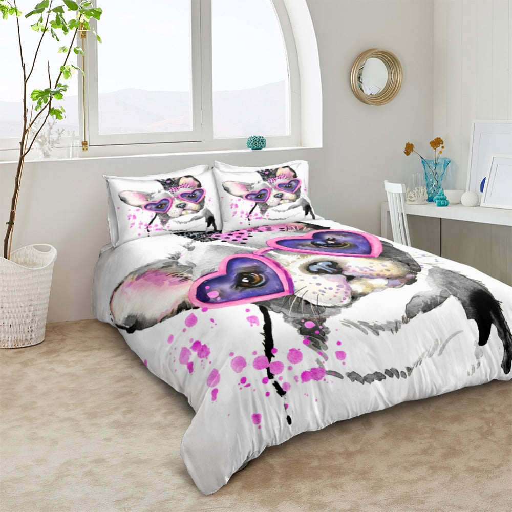 Cute Dog Bedding Set - Beddingify