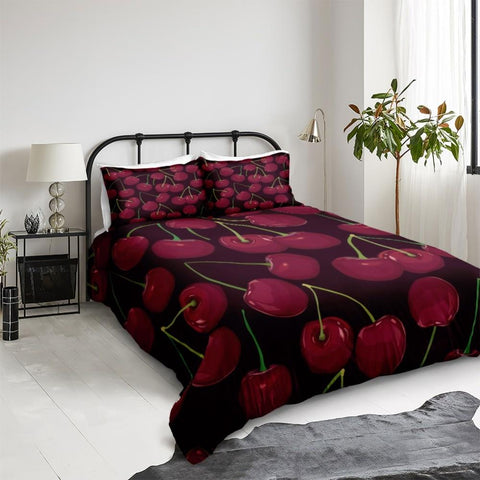 Image of Cherry Comforter Set - Beddingify