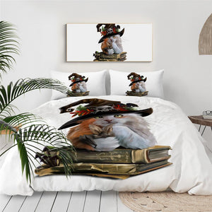 Cat Witch Comforter Set - Beddingify