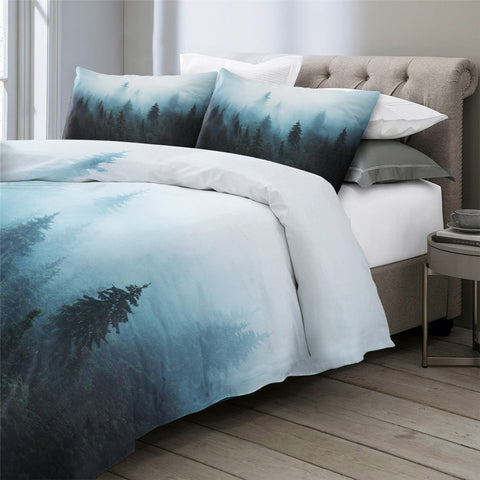 Image of Misty Landscape Bedding Set - Beddingify