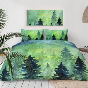 Fir Forest Comforter Set - Beddingify