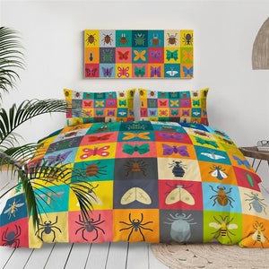 Insect Alphabet Comforter Set - Beddingify