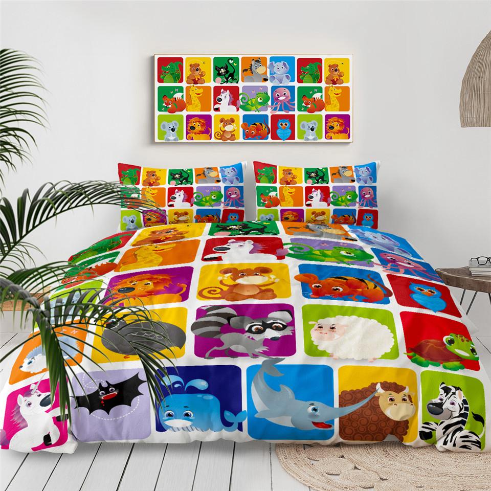 Animal Alphabet Comforter Set - Beddingify