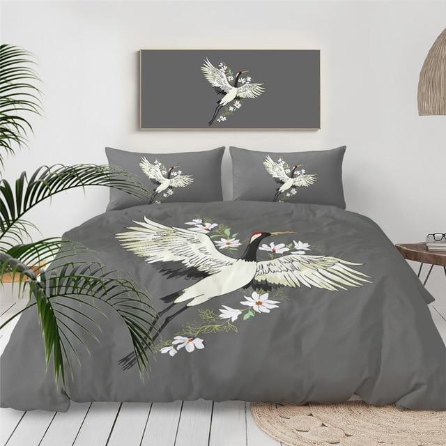 Crane Comforter Set - Beddingify