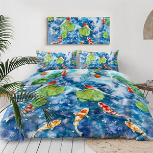 Carp Comforter Set - Beddingify