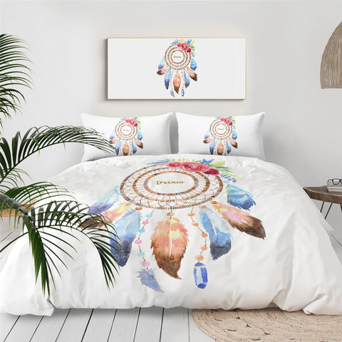 Image of Ethnic Dreamcatcher Bedding Set - Beddingify