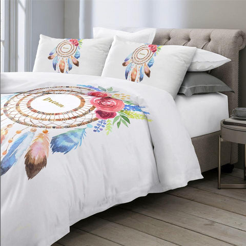 Image of Ethnic Dreamcatcher Comforter Set - Beddingify