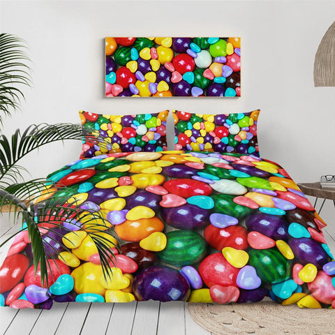 Image of Colorful Candy Comforter Set - Beddingify