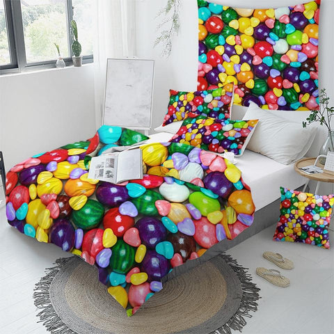 Image of Colorful Candy Comforter Set - Beddingify