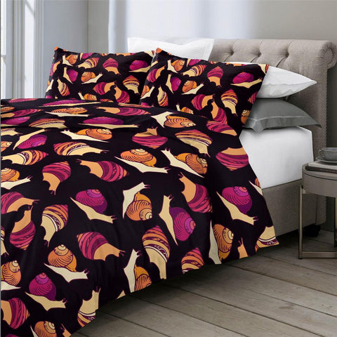 Image of Snails Comforter Set - Beddingify