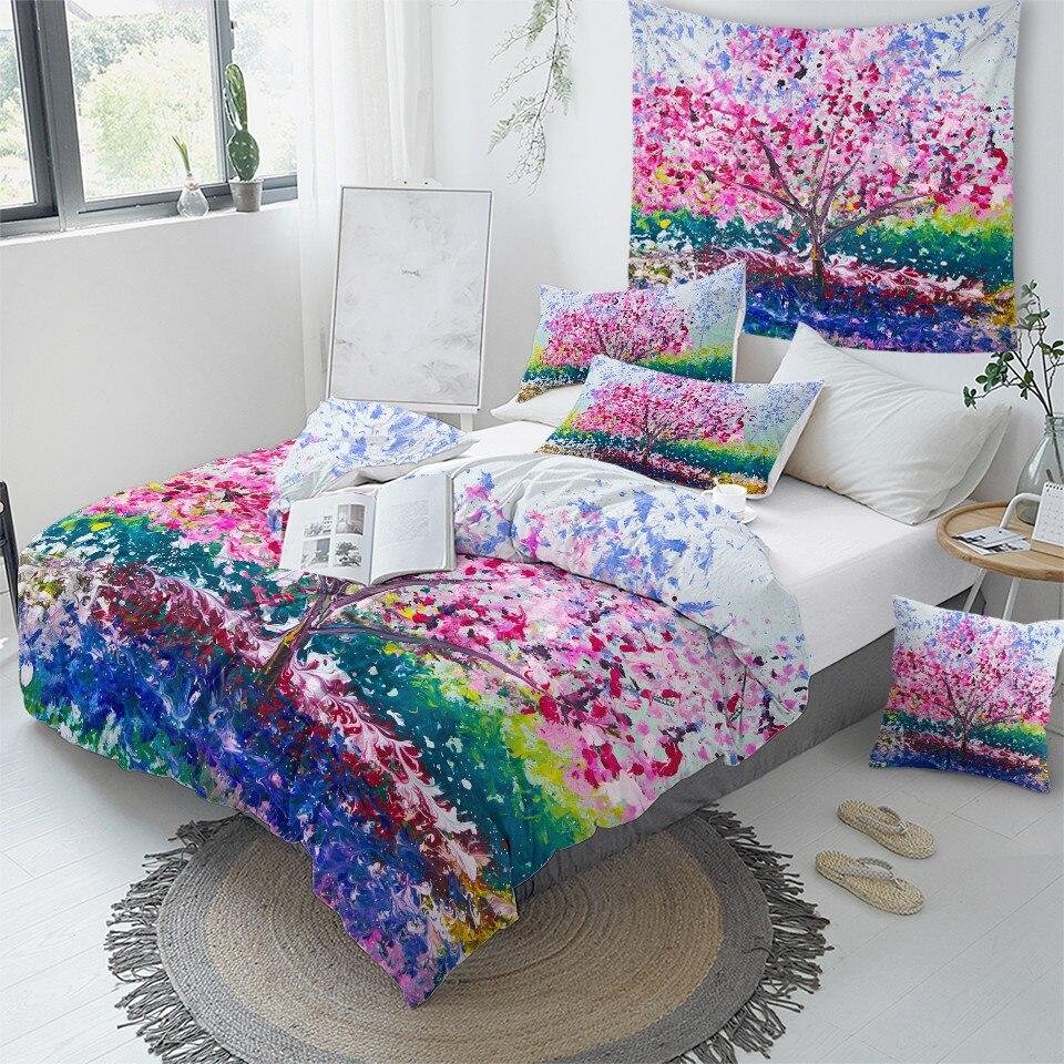 Cherry Blossoms Comforter Set - Beddingify