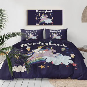 Wonderland Unicorn Bedding Set - Beddingify