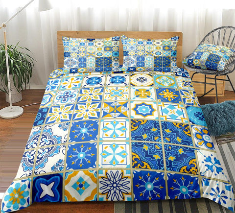 Image of Retro Ethnic Style Bedding Set - Beddingify