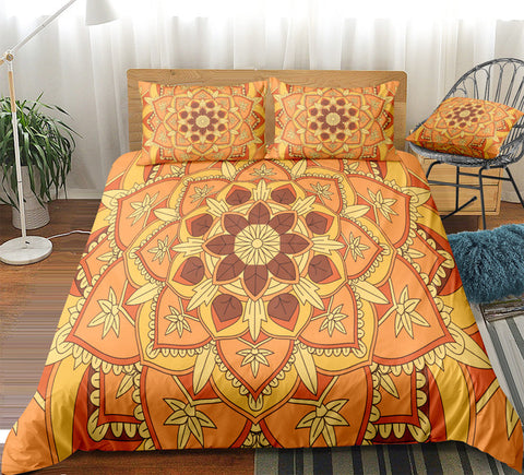 Image of Bohemian Lotus Bedding Set - Beddingify