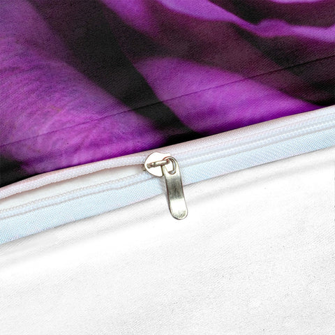 Image of Purple Rose Bedding Set - Beddingify
