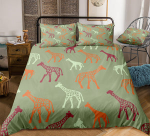 Kids Giraffe Bedding Set - Beddingify