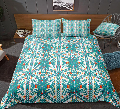 Image of Blue Striped Bedding Set - Beddingify