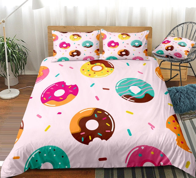Tiny Donuts Bedding Set - Beddingify