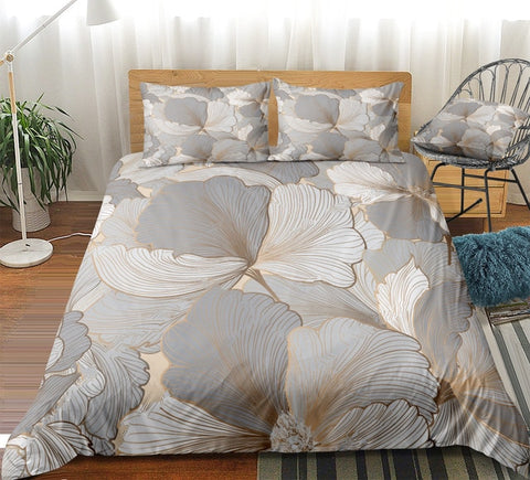 Image of Luxury Leaf Bedding Set - Beddingify