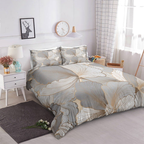 Image of Luxury Leaf Bedding Set - Beddingify