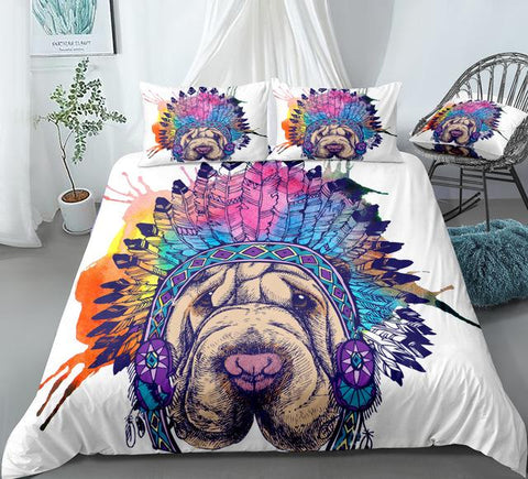 Image of Kid Dog Comforter Set - Beddingify