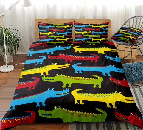 Image of Kids Crocodile Bedding Set - Beddingify