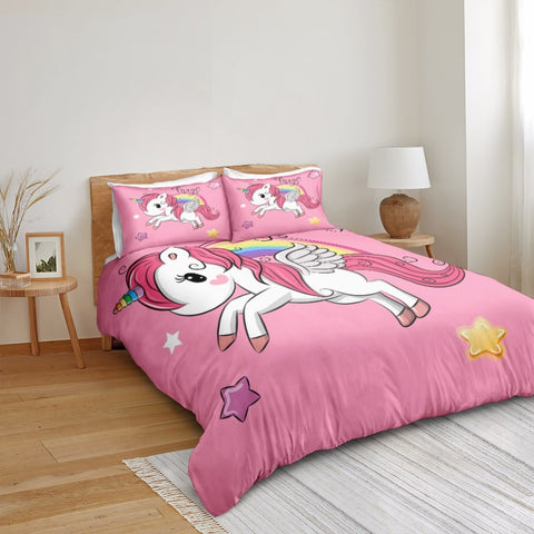Image of Pink Magic Unicorn Bedding Set - Beddingify