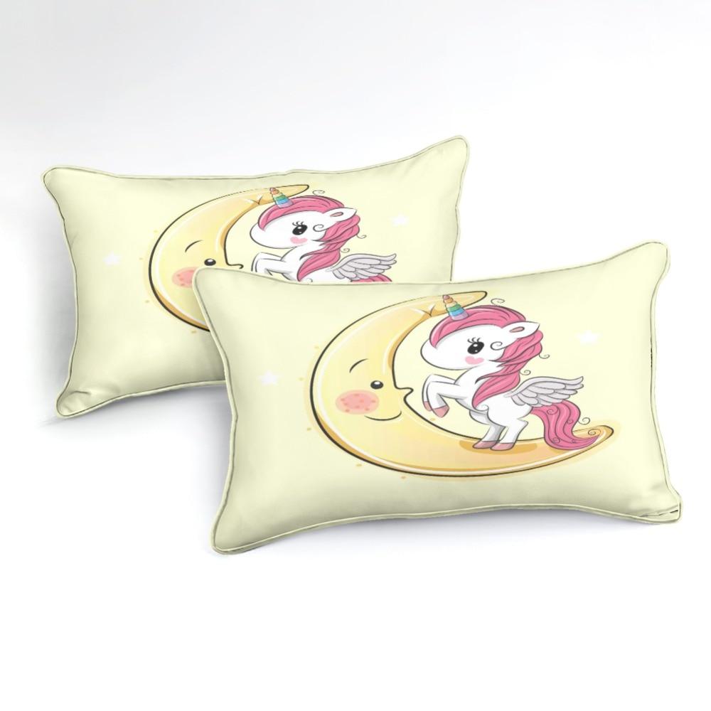 Unicorn Moon Comforter Set - Beddingify